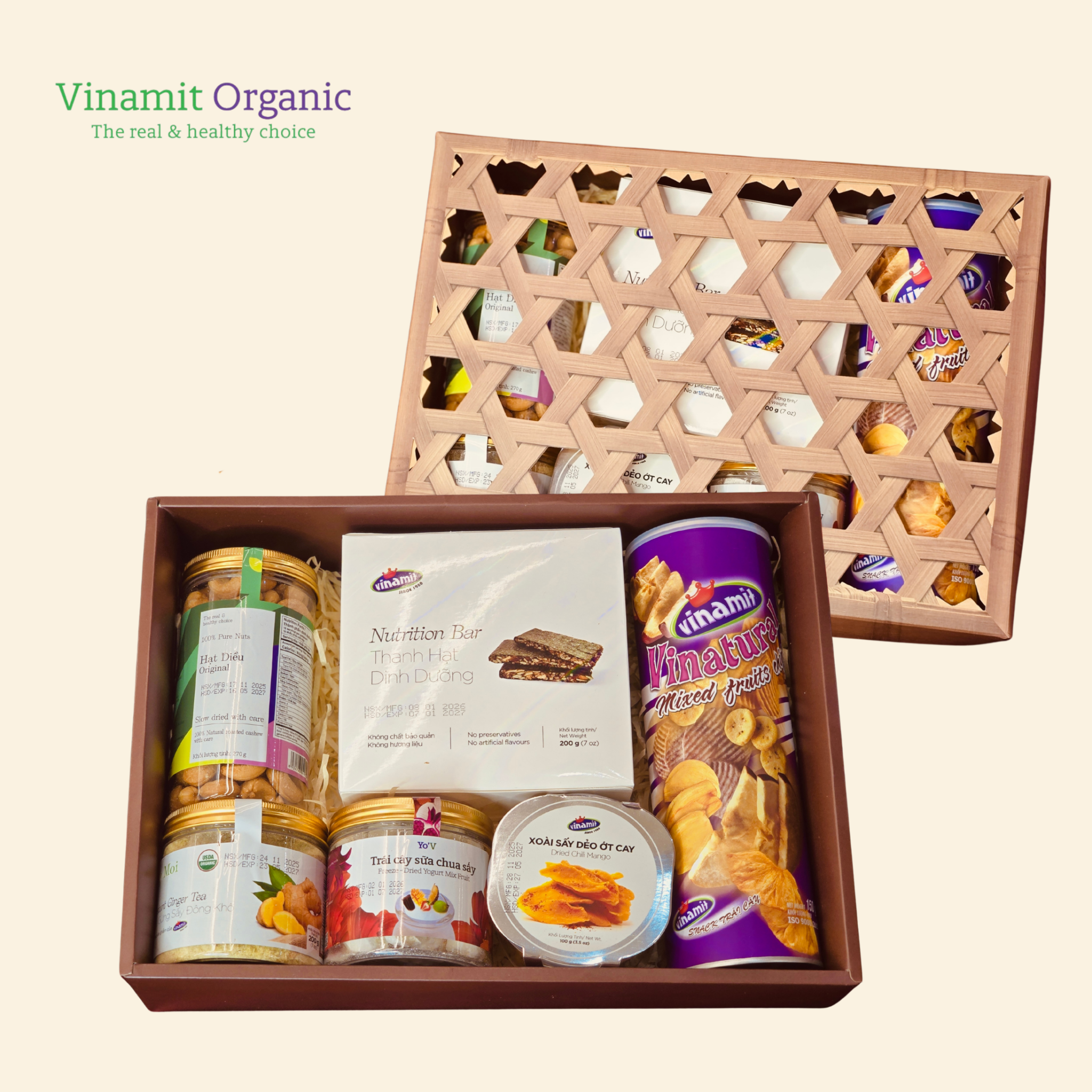Vinamit Performance Patterns Hộp quà Healthy Choice Gift Box - CÔNG TY CỔ PHẦN VINAMIT
